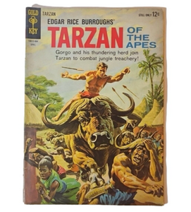 Tarzan of the Apes #141, (1964, Gold Key): Mad Buffalo!